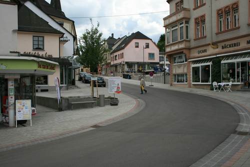 Blick in Richtung Kleiner Markt