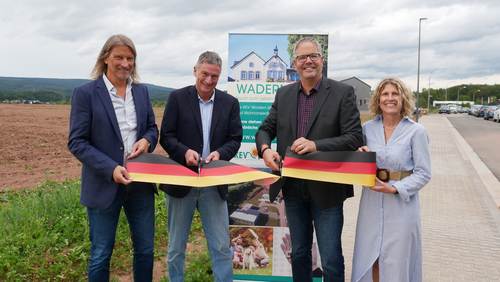 Eröffnung des 3. Bauabschnitts im Gewerbepark Wadern