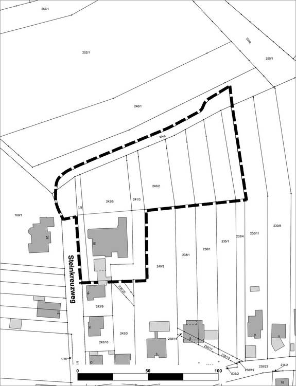 Geltungsbereich der Teiländerung des Flächennutzungsplanes „Waldhafen - Hotel und Spa“ in der Stadt Wadern, Stadtteil Lockweiler Quelle und Stand Katastergrundlage: LVGL, 26.11.2025; Bearbeitung: Kernplan Waldhafen_Lageplan